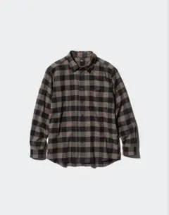 ユニクロ＊【XL】フランネルチェックシャツ