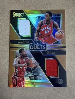 激レア！デュエットカード DeMar DeRozan & Kyle Lowry