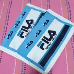 FILA フェイスタオル 2枚セット
