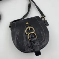 希少 オールドcoachミニミニレザーショルダー スエードレザーチャーム 