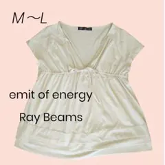 イミットオブエナジーレイビームス　半袖カットソー　M〜L