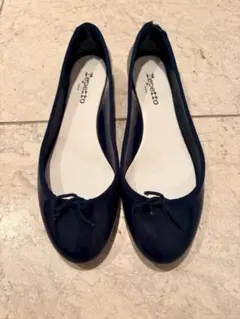 repetto ネイビー 37.5 美品 23.5センチ - メルカリ