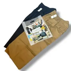 ビューティフルピープル　ジーユー　タックワイドパンツ ショッパー付き　２本まとめ