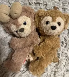 ダッフィー　シェリーメイ　ぬいぐるみポーチ セット