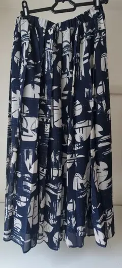 【ナノユニバース】ロングスカート【美品】