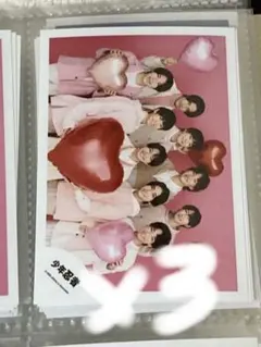 少年忍者　集合　グリフォ　ミニフォト　公式写真　3枚