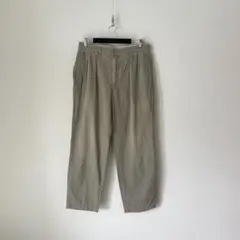 90s ラルフローレン　ツータックチノ　アンドリュー　ポロチノ　ピスロゴ　カーキ