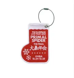 RAMPAGE PRIMAL SPIDER 大暴年会 ワッペンキーホルダー
