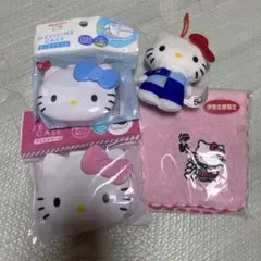 ハローキティ マックぬいぐるみ、三重限定ハンカチ