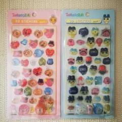 a*o様 たまごっちシール 3Dステッカーセット2点