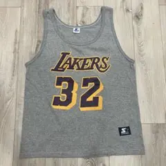 90s Lakers レイカーズ マジックジョンソン Lサイズ　USA製のサムネイル