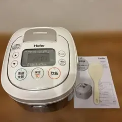 Haier JJ-M55B（W）マイコンジャー炊飯器　2016年製　5.5合のサムネイル