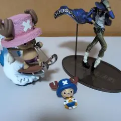 ワンピース フィギュアセット チョッパー　ジャンゴ
