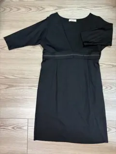 ミルクティー　セレモニー　冠婚葬祭　マタニティワンピース　授乳服