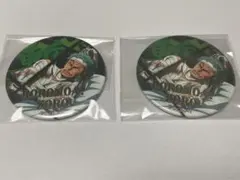 ONE PIECE ワンピース　ゾロ　缶バッジ　BLUE