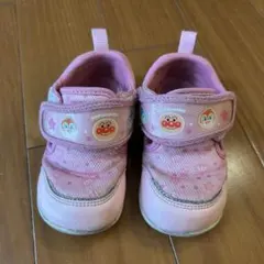 アンパンマン ピンク スニーカー 14cm