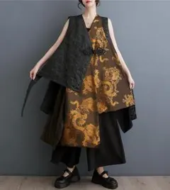 大きいサイズ レディース ベスト　ジレ　春夏 秋 新品