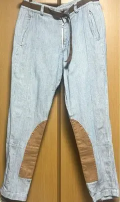 【アーカイブ】DRIES VAN NOTEN ヒッコリーパンツ 46のサムネイル