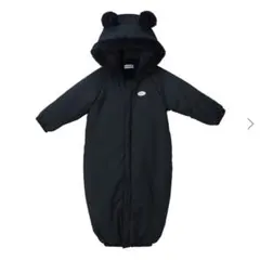 ミキハウス　ジャンプスーツ　ネイビー　カバーオール　80cm 上着