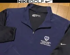 【大きい】XL-XXL日本サイズ位ナイキゴルフUS美品特注長袖シャツ ストレッチ