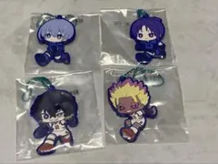 ブルーロック ラバーチャーム まとめ売り4点(玲王 氷織 愛空 士道)