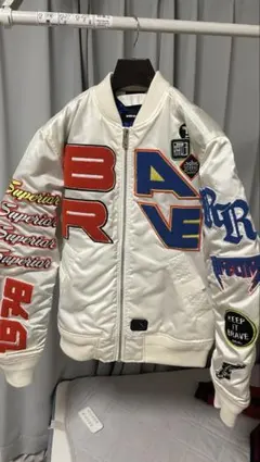 DIESEL ボンバージャケット Brave 白