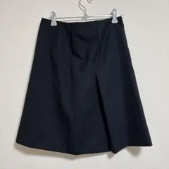 【極美品】ペイトンプレイス ウール100% フレアスカート 黒 11号 L相当のサムネイル