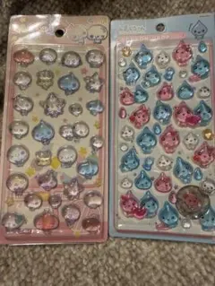 しずくちゃん あわわちゃん ボンボンドロップシール 立体シール セット