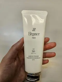 エレガンス アクアクリア スムースシールド UV　50g　日焼け止め