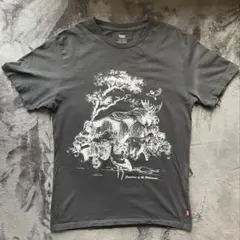 Levi’s アニマルグラフィックTシャツ グレー SIZE S 古着