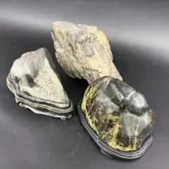 감상석 수석 천연석 3점 정리 총 중량 약 10.1kg 연마석 R8SC339