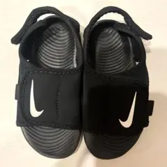 NIKE ブラックサンダル 7C (13cm)