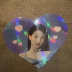 WONYOUNG LOVE DIVE ハート型カード