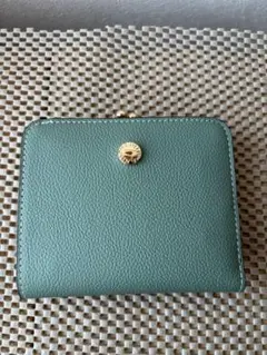 二つ折りがま口財布