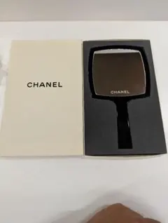 CHANEL 非売品 手鏡 ミラー ブラック - メルカリ