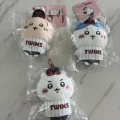 ちいかわ ハチワレ うさぎ 韓国 球団コラボ LG Twins マスコット 