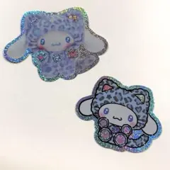 サンリオ　ギャルネコ　ステッカー　シナモン