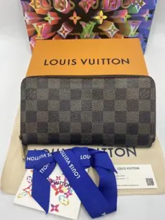 ✨極上ダミエエベヌ✨ ルイヴィトン ジッピーウォレット 長財布 男女