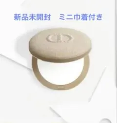 未開封ディオールノベルティミラー&メゾンロゴ巾着袋付き