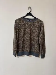 Splendid スウェット トレーナー 【L】 レディース USA ヒョウ柄