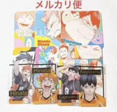 ハイキュー　ファンパーク　アートコースター　箔押しクリアカード　日向　影山　烏野