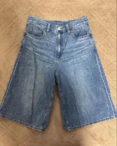 GU デニムハーフパンツ Mサイズ