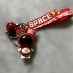 赤い宇宙飛行士 (マイメロディ)ストラップ