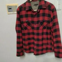 ユニクロ　L メンズ フランネルシャツ