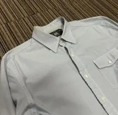 RRL ストライプ 長袖シャツ ライトブルー Mサイズのサムネイル