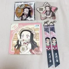 鬼滅の刃 竈門 禰豆子 グッズセット サンシャイン てんぼうパーク リボン