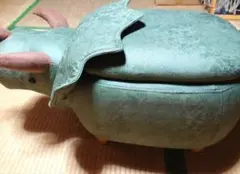 トリケラトプス　恐竜　椅子　収納ボックス