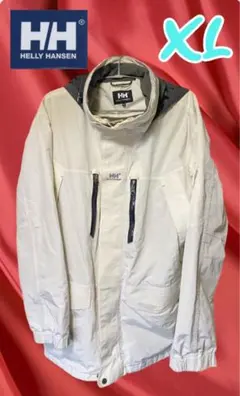 ヘリーハンセン 2ウェイ メンズ 防寒ジャケット 中は脱着可能なダウン ホワイト