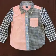 babyGap チェックシャツ GAP ギンガムチェック ボタンダウン