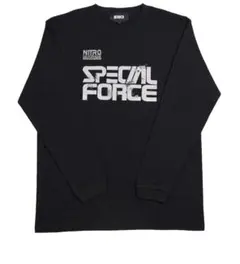 atmos × nitro スペシャルフォース ロゴ LS ティーシャツ L